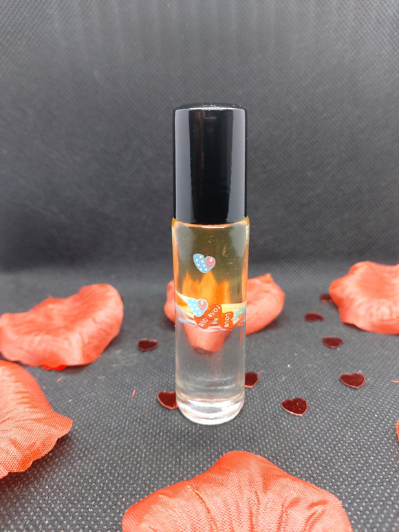 Lava love heart lip oil